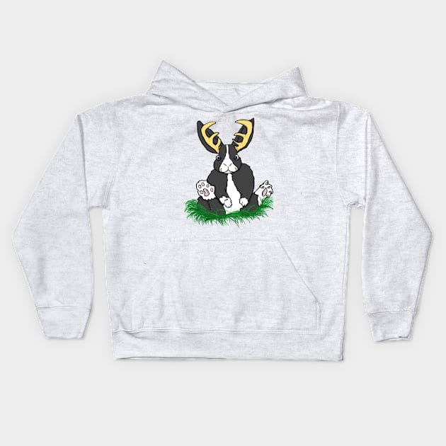 Dutch Jackalope Kids Hoodie by KatsMind